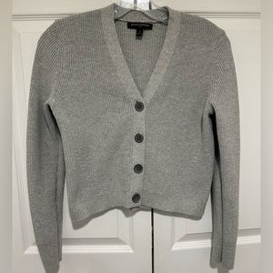 Banana Republic Gray Cardigan Sweater; Women’s size S